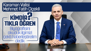 Karaman Valisi Mehmet Fatih Çiçekli Kimdir?