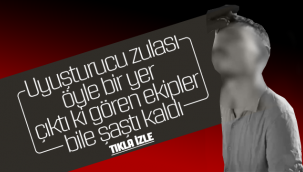 Uyuşturucu Zulası Öyle Bir Yer Çıktı ki Gören Ekipler Bile Şaştı Kaldı