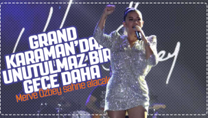 Merve Özbey Sahne Alacak