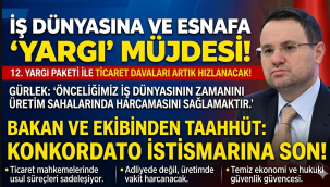 Bakan Gürlek: İş Dünyasının Önceliği Adliye Koridorları Değil Üretim Sahaları Olmalıdır