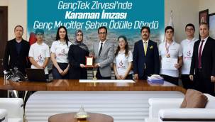 GençTek Zirvesi'nde Karaman İmzası: Genç Mucitler Şehre Ödülle Döndü!