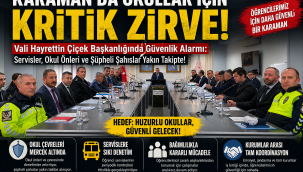 Okullarda huzur ve güven mesaisi: Vali Hayrettin Çiçek başkanlığında kritik toplantı!