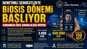 Denetimli Serbestlikte Biosis Dönemi Başlıyor Karakolda İmza Zorunluluğu Bitiyor