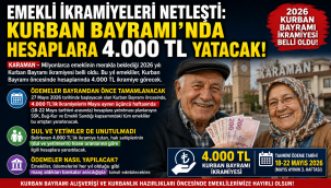 Emekli İkramiyeleri Netleşti: Kurban Bayramı'nda Hesaplara 4.000 TL Yatacak!