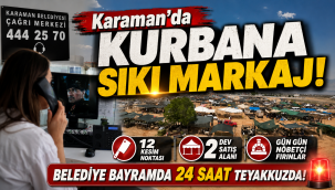 Karaman Belediyesi Bayram Hazırlıklarını Tamamladı