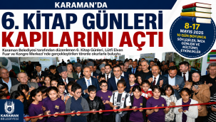 Karaman'da 6. Kitap Günleri Kapılarını Açtı