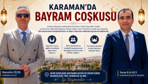 Karaman'da Bayram Coşkusu: Vali Ve Belediye Başkanından Kurban Bayramı Mesajı