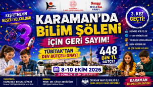 Karaman'da Bilim Şöleni İçin Geri Sayım: TÜBİTAK'tan Dev Bütçeli Onay!