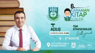 Karaman'da Edebiyat Şöleni Başlıyor: 6. Kitap Günleri Kapılarını Açıyor!