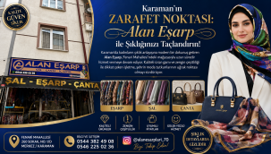 Karaman'ın Zarafet Noktası: Alan Eşarp ile Şıklığınızı Taçlandırın!