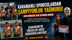 Karamanlı Sporculardan Şampiyonluk Yağmuru: Hem Minderde Hem Tatamide Gurur!