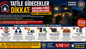 Tatile Gidecekler Dikkat: Bayramda Evinizi Hırsızlara Karşı Nasıl Korursunuz?