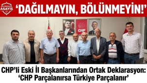 Chp Karaman Eski İl Başkanlarından Ortak Deklarasyon: Chp Parçalanırsa Türkiye Parçalanır