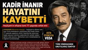 Kadir İnanır Hayatını Kaybetti