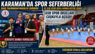 Karaman'da Spor Seferberliği: Boks Takımından Madalya Yağmuru ve GSB Spor Okullarında Büyük Coşku