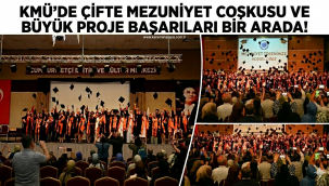 KMÜ'de Çifte Mezuniyet Coşkusu ve Büyük Proje Başarıları Bir Arada!