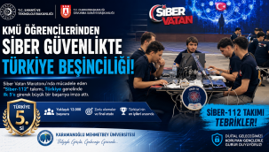 KMÜ Öğrencilerinden Siber Güvenlikte Türkiye Beşinciliği