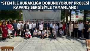 STEM ile Kuraklığa Dokunuyorum Projesi Kapanış Sergisiyle Tamamlandı