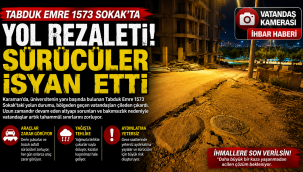 Tabduk Emre 1573 Sokak'ta Yol Rezaleti! Sürücüler İsyan Etti