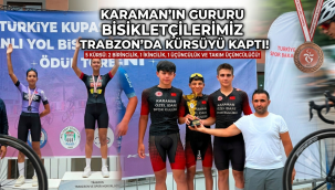 Karamanlı Bisikletçiler Trabzon Etabında 5 Kürsüyle Döndü!