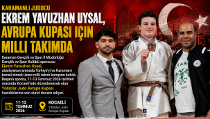 Karamanlı Judocu Ekrem Yavuzhan Uysal, Avrupa Kupası İçin Milli Takımda