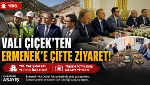 Vali Çiçek'ten Ermenek'e Çifte Ziyaret: Hem Yol Çalışmaları İncelendi Hem Turizm Masaya Yatırıldı!