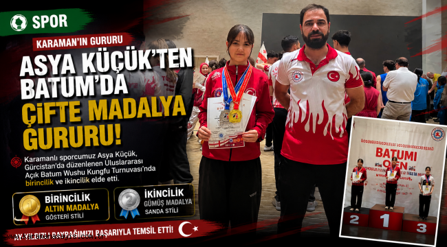 Asya Küçük'ten Batum'da Çifte Madalya Gururu!