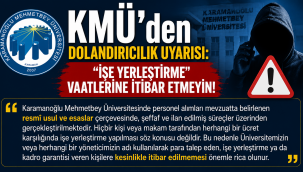 KMÜ'den Dolandırıcılık Uyarısı: "İşe Yerleştirme" Vaatlerine İtibar Etmeyin!
