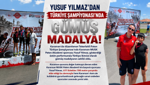 Yusuf Yılmaz'dan Türkiye Şampiyonası'nda Gümüş Madalya!