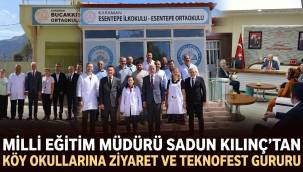 İl Millî Eğitim Müdürü Sadun Kılınç'tan Eğitimde Çifte Mesai: Hem Köy Okullarına Ziyaret Hem TEKNOFEST Gururu