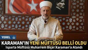 Karaman İl Müftülüğü'nde Görev Değişimi: Faruk Gürbüz Gümüşhane'ye, Muharrem Biçer Karaman'a Atandı