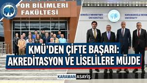 KMÜ'den Eğitimde İki Önemli Adım: Spor Bilimlerine Akreditasyon, Liselilere Üniversite Deneyimi