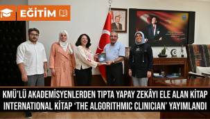 KMÜ'lü Akademisyenlerden Tıpta Yapay Zekâyı Ele Alan Uluslararası Kitap