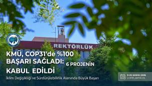 KMÜ'den Büyük Başarı: İklim Değişikliği ve COP31 Kapsamında 6 Projenin Tamamı Kabul Edildi!