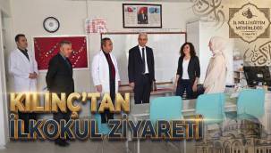 Sadun Kılınç'tan Karamanoğlu Mehmet Bey İlkokuluna Ziyaret
